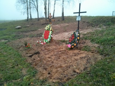 Пад Віцебскам ушанавалі ахвяр камуністычных рэпрэсій (фота)