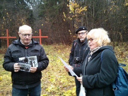 Пад Віцебскам ушанавалі ахвяр камуністычных рэпрэсій (фота)