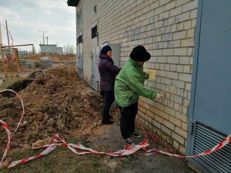 Віцебскія сябры БХД знішчалі рэкламу наркатычных інтэрнэт-крамаў (фота)