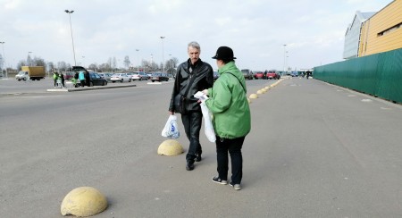 Віцебскія сябры БХД знішчалі рэкламу наркатычных інтэрнэт-крамаў (фота)