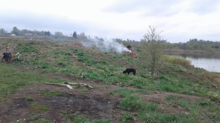 У Суйкаве зладзілі прыборку возера (відэа)