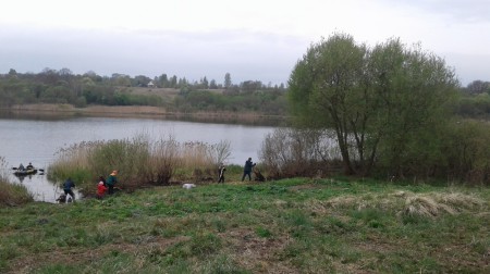 У Суйкаве зладзілі прыборку возера (відэа)