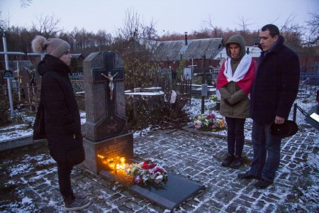 Хрысціянскія дэмакраты наведалі Барысаў, каб ушанаваць памяць Віктара Шутовіча (фота)