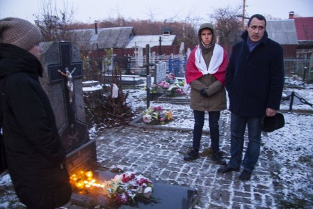 Хрысціянскія дэмакраты наведалі Барысаў, каб ушанаваць памяць Віктара Шутовіча (фота)