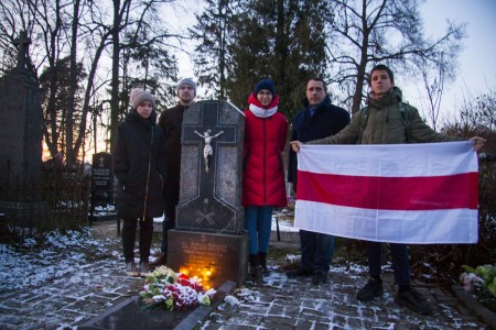 Хрысціянскія дэмакраты наведалі Барысаў, каб ушанаваць памяць Віктара Шутовіча (фота)