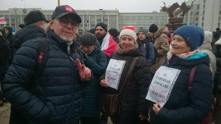 На Таццяну Севярынец таксама склалі пратакол за пратэсты