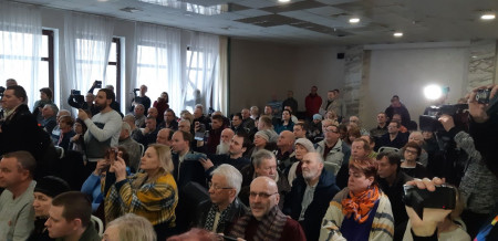 Павел Севярынец упэўнена перамог на праймерыз у Віцебску (фота, відэа)