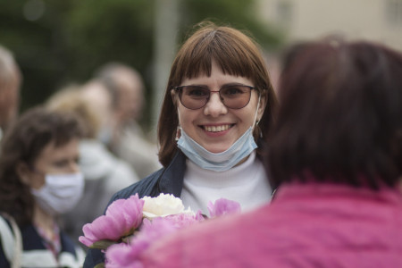 “Нам патрэбны новы прэзідэнт” У Менску прайшоў супольны пікет правацэнтрыстаў (фота, відэа)